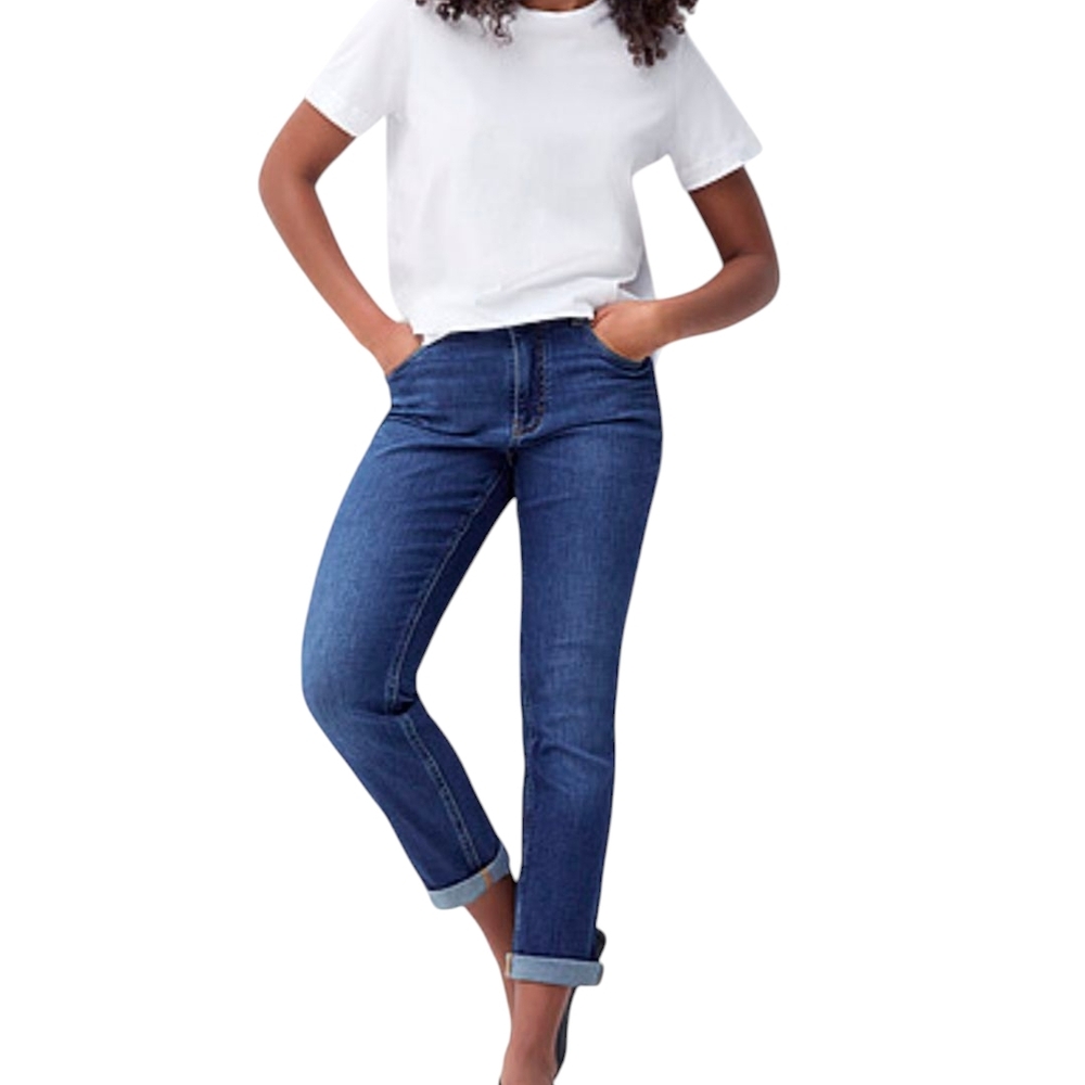 Style & Co. Dark Blue Ankle Jeans